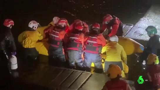 Rescatan a una ballena varada en el Támesis en el suroeste de Londres Rescatan a una ballena varada en el Támesis en el suroeste de Londres