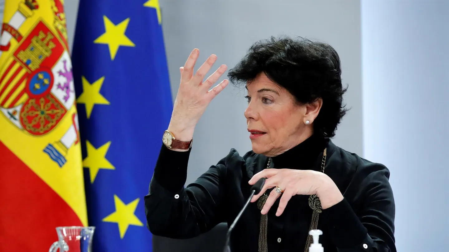 La ministra de Educación y Formación Profesional, Isabel Celaá La ministra de Educación y Formación Profesional, Isabel Celaá
