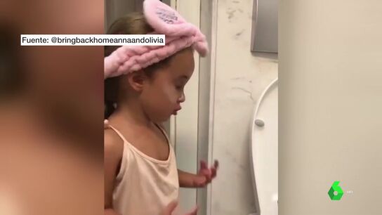 Olivia, una de las ni&ntilde;as desaparecida en Tenerife