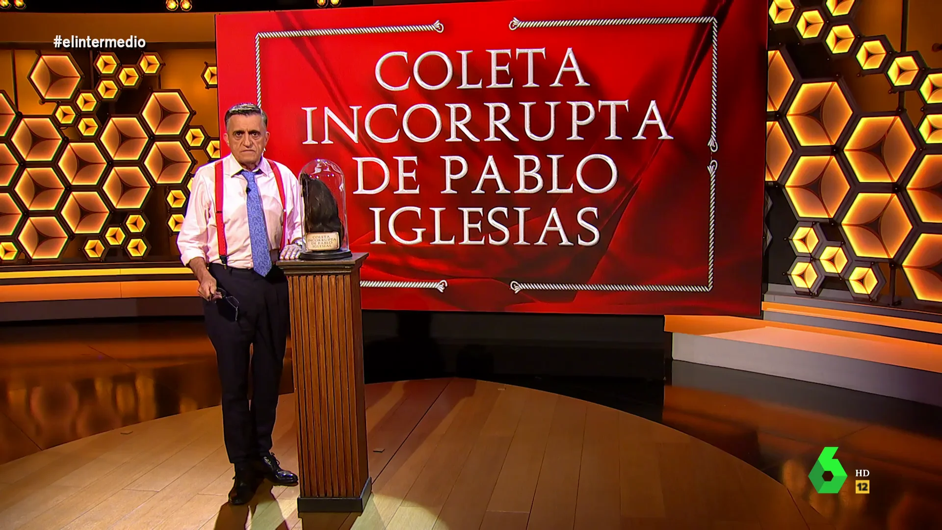 "la coleta incorrupta de Pablo Iglesias