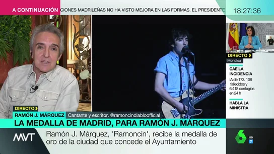 Ramoncín responde a Vox tras rechazar que le den la Medalla de Madrid Ramoncín responde a Vox tras rechazar que le den la Medalla de Madrid