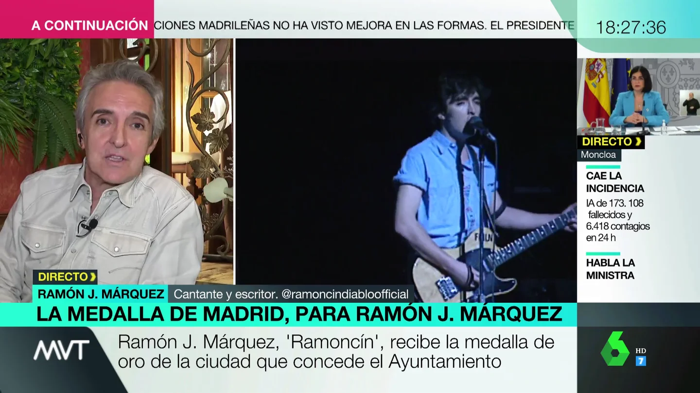 Ramoncín responde a Vox tras rechazar que le den la Medalla de Madrid Ramoncín responde a Vox tras rechazar que le den la Medalla de Madrid