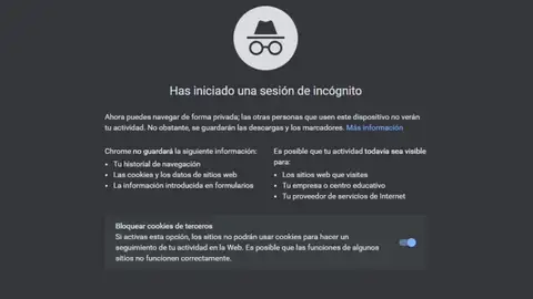 Navegador de incógnito Navegador de incógnito