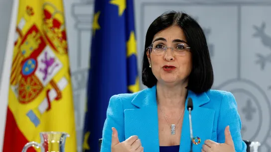 La ministra de Sanidad, Carolina Darias, comparece en rueda de prensa para informar de lo tratado en el Consejo Interterritorial de Salud La ministra de Sanidad, Carolina Darias, comparece en rueda de prensa para informar de lo tratado en el Consejo Interterritorial de Salud