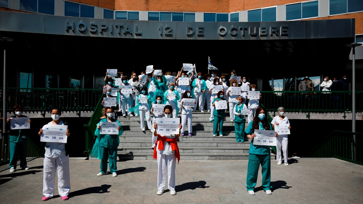 El Día Mundial de la Enfermería más duro y reivindicativo tras 15 meses de lucha contra la pandemia El Día Mundial de la Enfermería más duro y reivindicativo tras 15 meses de lucha contra la pandemia