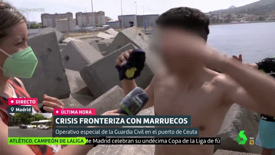 Menores intentando llegar a la Península Menores intentando llegar a la Península