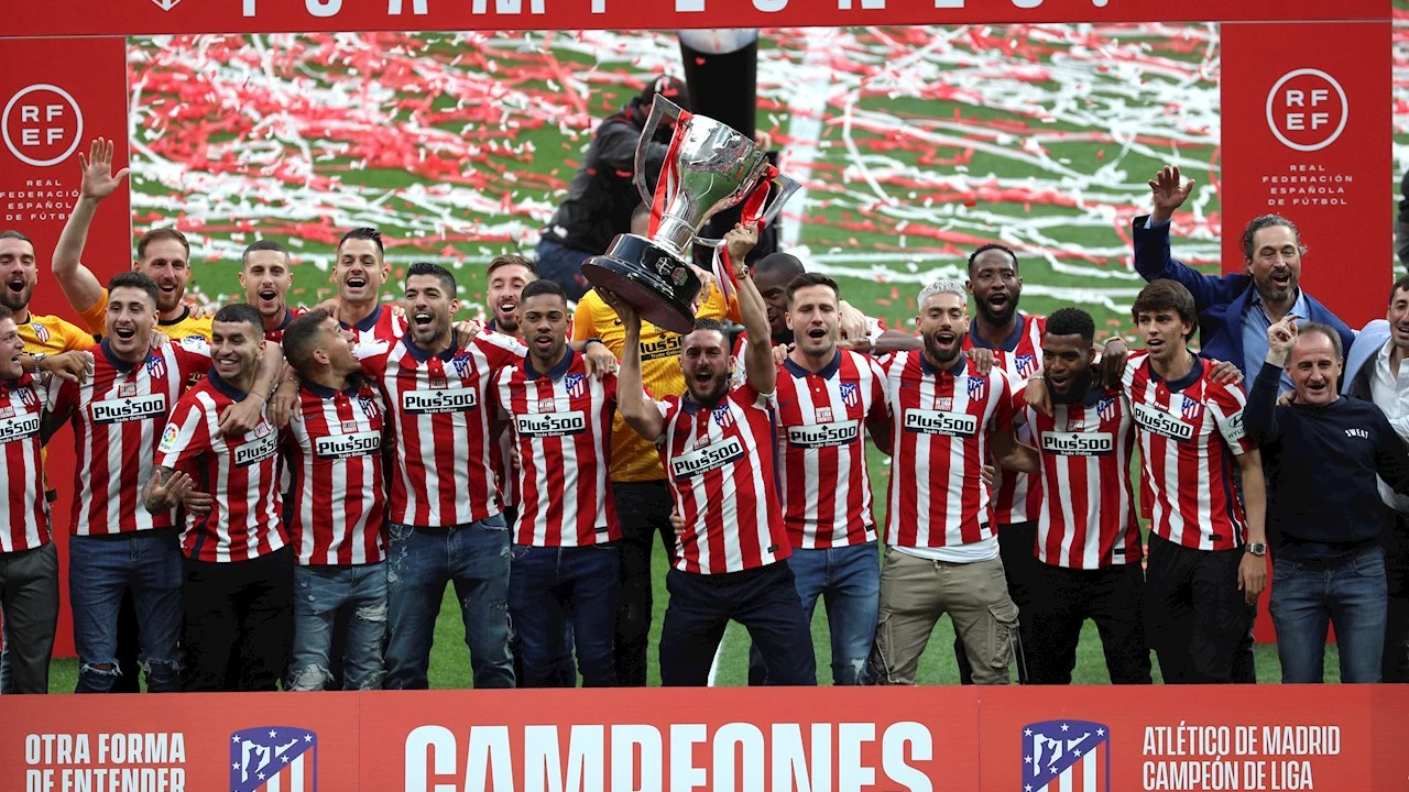 El Atlético de Madrid recibe LaLiga en el Metropolitano