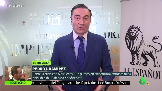Pedro J. Ramírez, sobre la salida de Iglesias de la política: "El problema no es él, es Podemos" Pedro J. Ramírez, sobre la salida de Iglesias de la política: "El problema no es él, es Podemos"