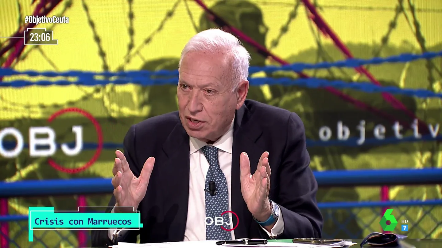 José Manuel García-Margallo: "La criminalización de los menores me parece repugnante desde un punto de vista moral" José Manuel García-Margallo: "La criminalización de los menores me parece repugnante desde un punto de vista moral"