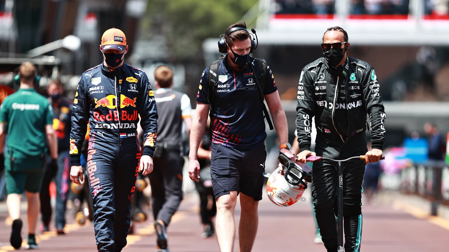 Max Verstappen y Lewis Hamilton Max Verstappen y Lewis Hamilton