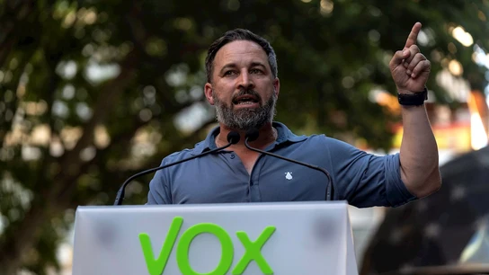 El líder de Vox, Santiago Abascal El líder de Vox, Santiago Abascal