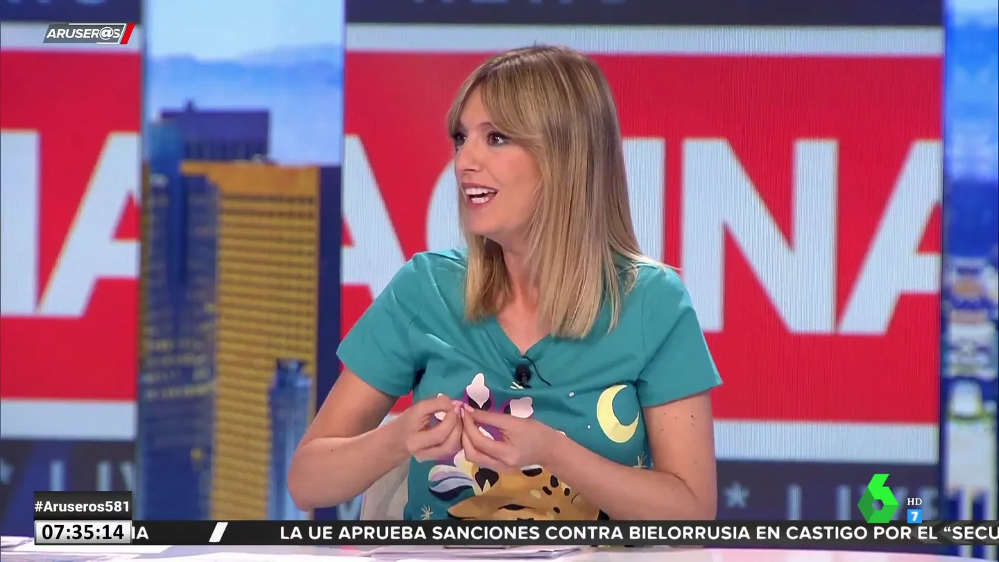 María Moya muestra en Aruser@s su traje de novia María Moya muestra en Aruser@s su traje de novia