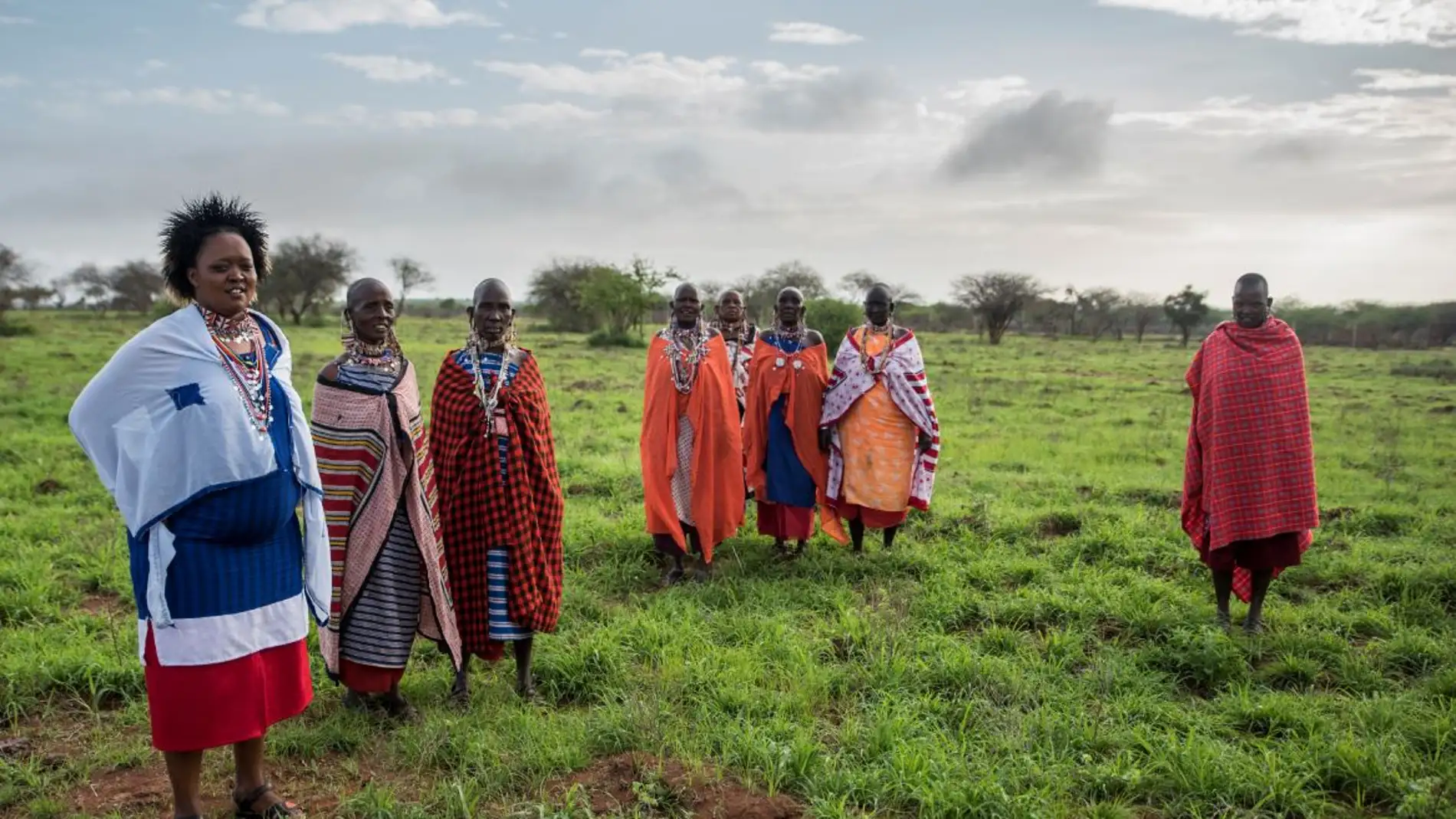 Mujeres masai en Kenia