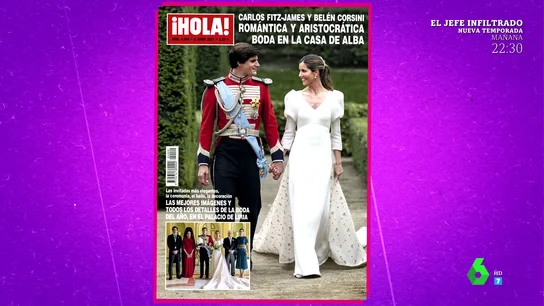 Carlos Fitz-James Stuart y Belén Corsini: así ha sido su espectacular boda aristocrática con 300 invitados Carlos Fitz-James Stuart y Belén Corsini: así ha sido su espectacular boda aristocrática con 300 invitados