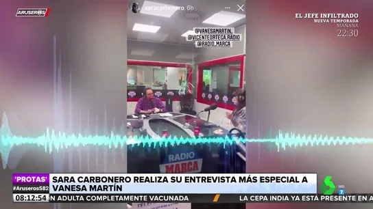 Cruce de 'dardos' entre Sara Carbonero y Vanesa Martín sobre sus partidos de pádel Cruce de 'dardos' entre Sara Carbonero y Vanesa Martín sobre sus partidos de pádel