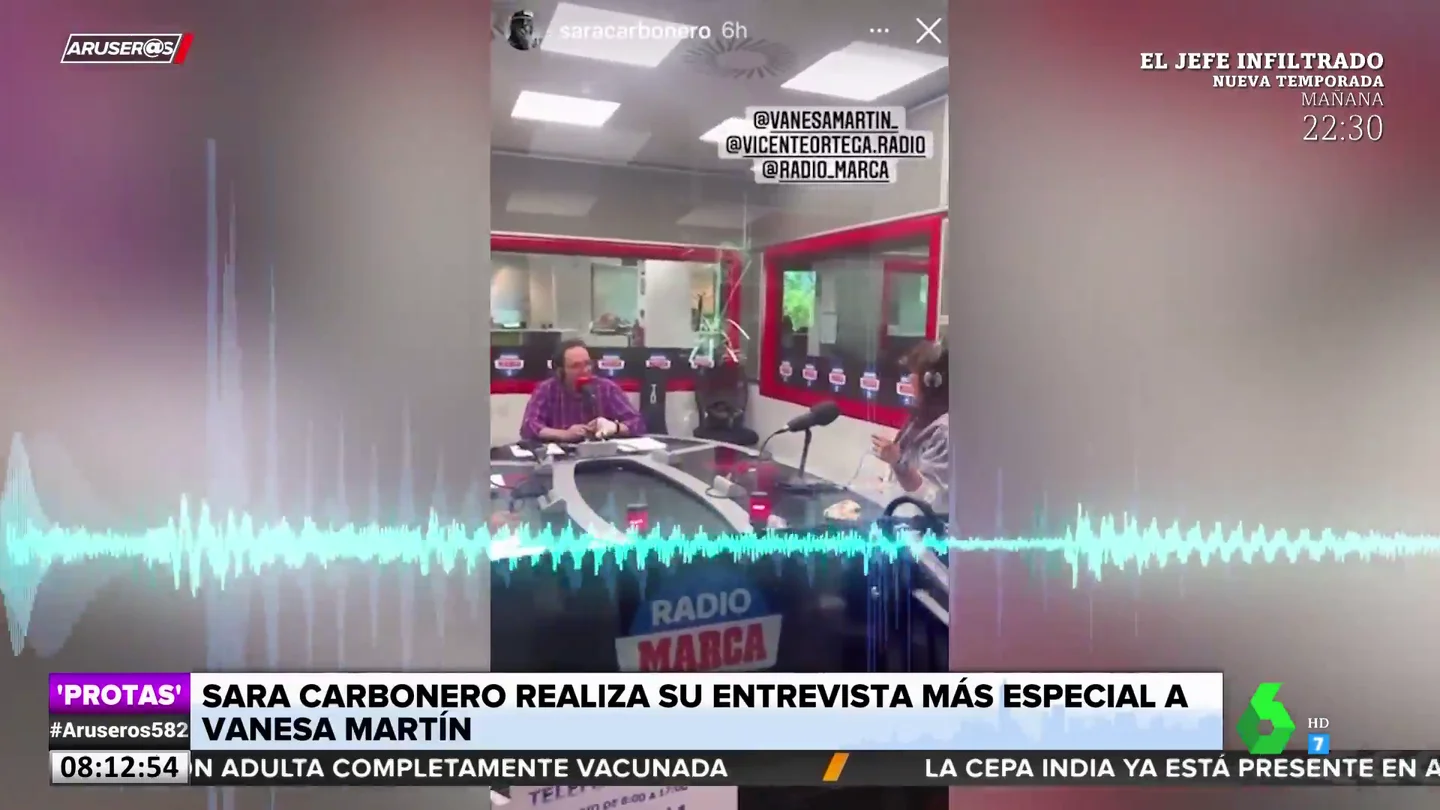 Cruce de 'dardos' entre Sara Carbonero y Vanesa Martín sobre sus partidos de pádel Cruce de 'dardos' entre Sara Carbonero y Vanesa Martín sobre sus partidos de pádel
