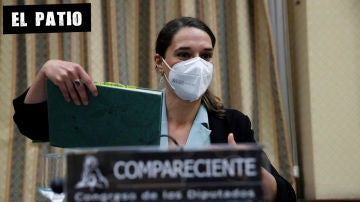 Noelia Vera en la comisión de Igualdad del Congreso