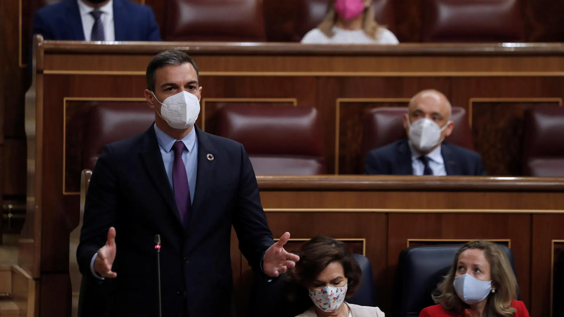 El presidente del Gobierno Pedro Sánchez