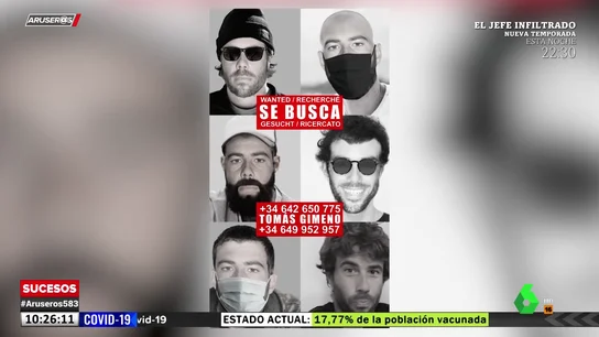 Difunden fotografías de Tomás Gimeno con distintos aspectos para ayudar a dar con su paradero Difunden fotografías de Tomás Gimeno con distintos aspectos para ayudar a dar con su paradero