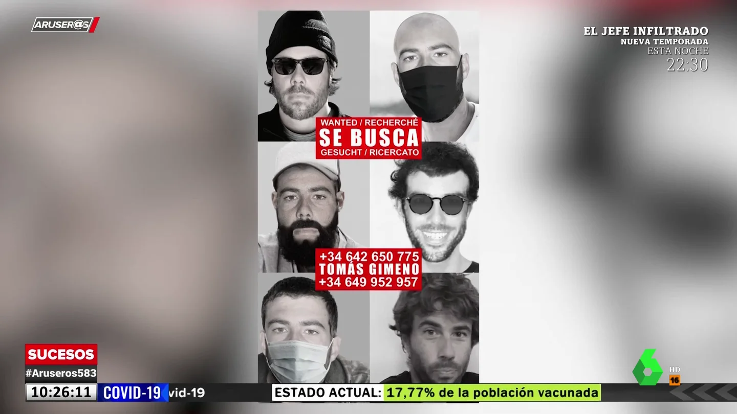 Difunden fotografías de Tomás Gimeno con distintos aspectos para ayudar a dar con su paradero Difunden fotografías de Tomás Gimeno con distintos aspectos para ayudar a dar con su paradero
