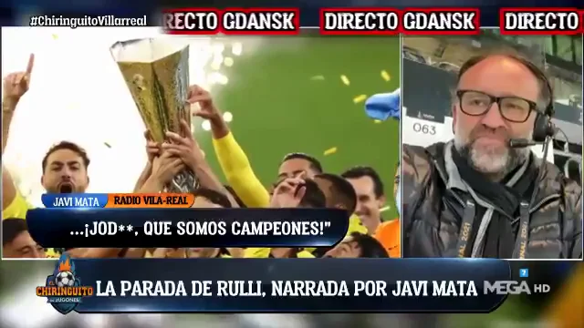 La pasión de Javi Mata al narrar el gol de Rulli en los penaltis 