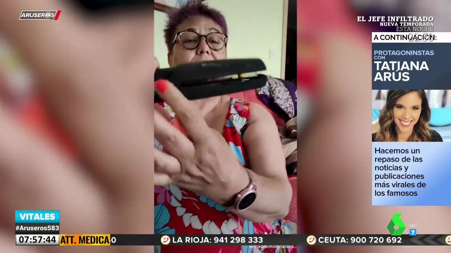 Esto es lo que ocurre cuando intentas hacer palomitas con la plancha del pelo Esto es lo que ocurre cuando intentas hacer palomitas con la plancha del pelo