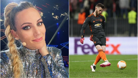 Edurne y David De Gea Edurne y David De Gea