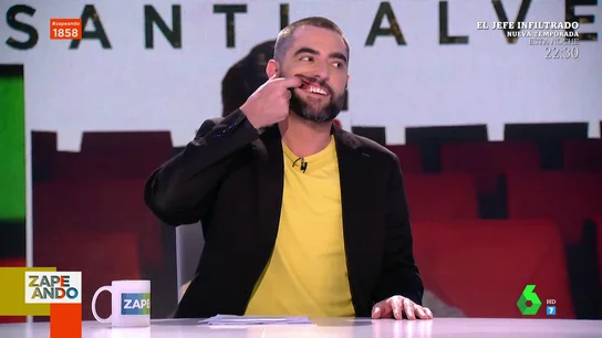 Dani Mateo enseña sus dientes Dani Mateo enseña sus dientes