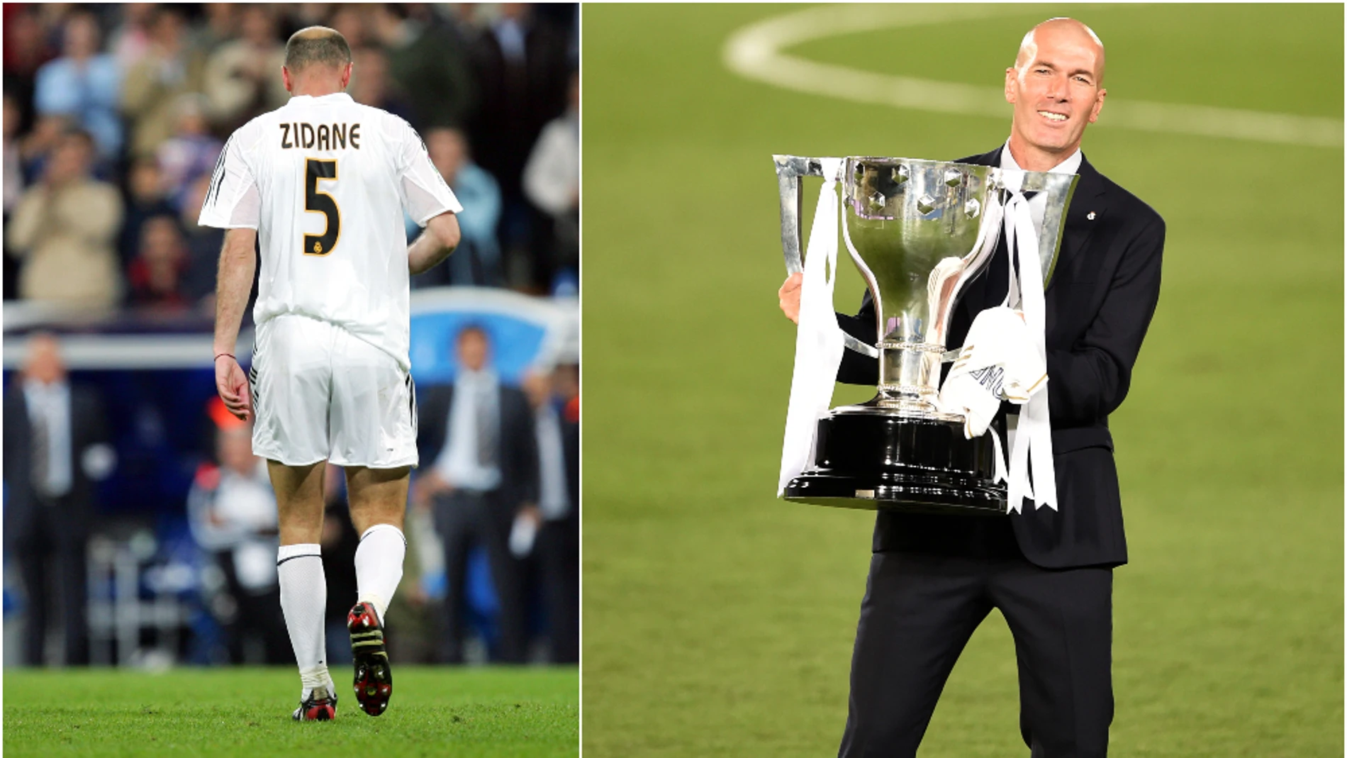 Zidane y el Real Madrid, una historia de hasta luegos