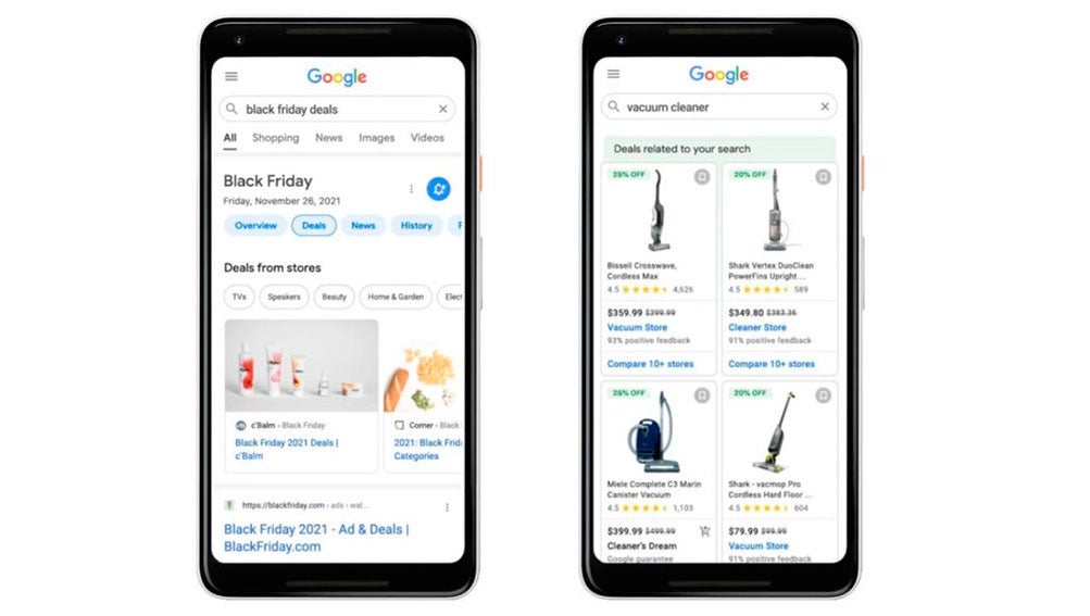 Nuevas ofertas en el buscador
