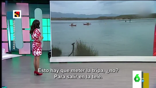 La pillada a un entrevistado antes de salir en televisión en directo: "¿Hay que meter tripa, no? La pillada a un entrevistado antes de salir en televisión en directo: "¿Hay que meter tripa, no?