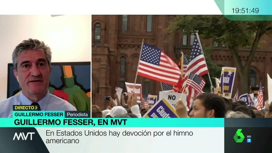 ¿Por qué en EEUU hay pasión por el himno? Guillermo Fesser da las claves ¿Por qué en EEUU hay pasión por el himno? Guillermo Fesser da las claves