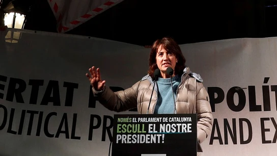 La presidenta de la ANC, Elisenda Paluzie La presidenta de la ANC, Elisenda Paluzie