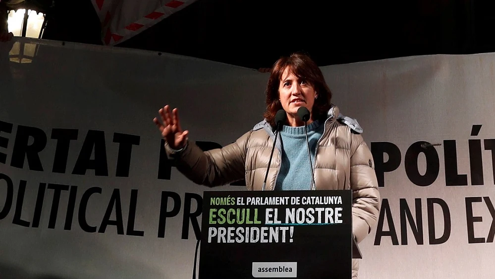 La presidenta de la ANC, Elisenda Paluzie