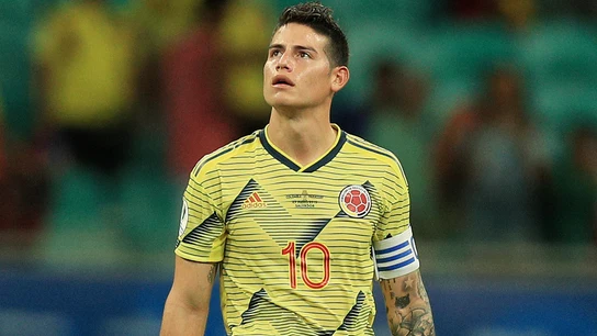 James Rodríguez, con Colombia James Rodríguez, con Colombia