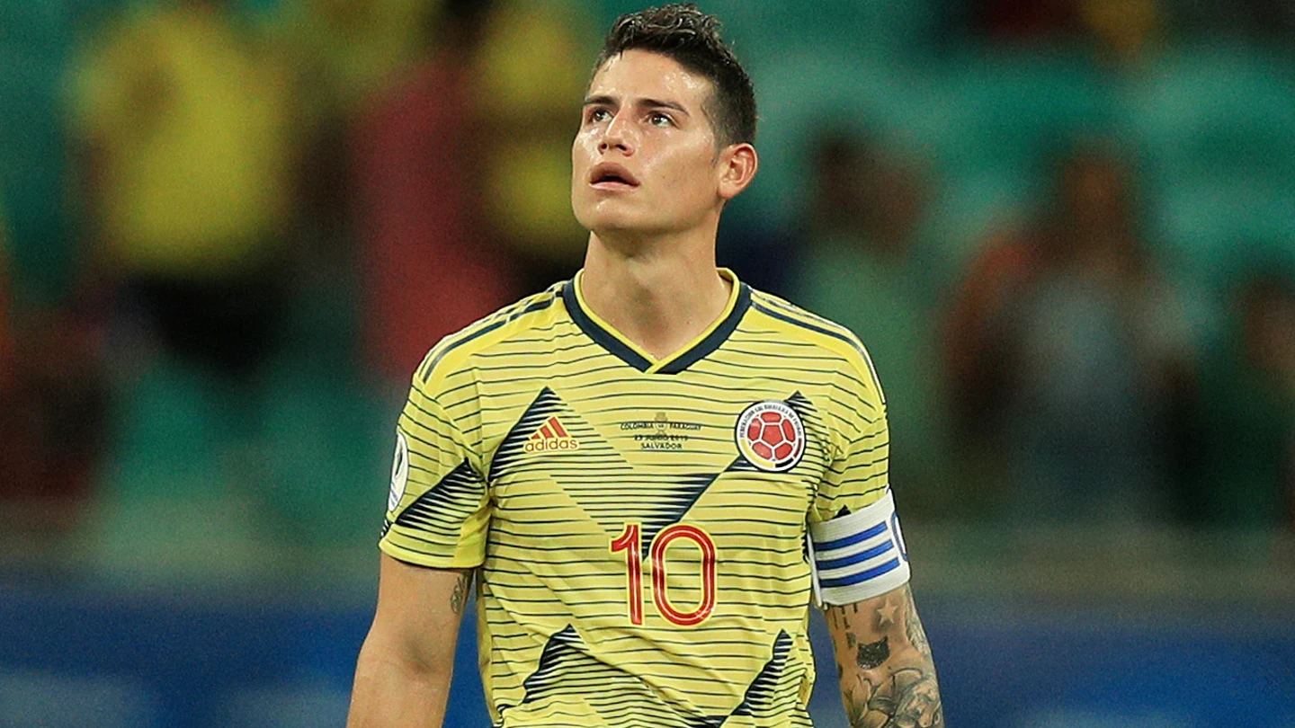 James Rodríguez, con Colombia James Rodríguez, con Colombia