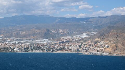 Vista aérea de Aguadulce