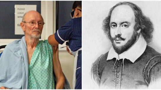 Una presentadora de la televisi&oacute;n argentina confunde la muerte del segundo vacunado de COVID con la del dramaturgo William Shakespeare