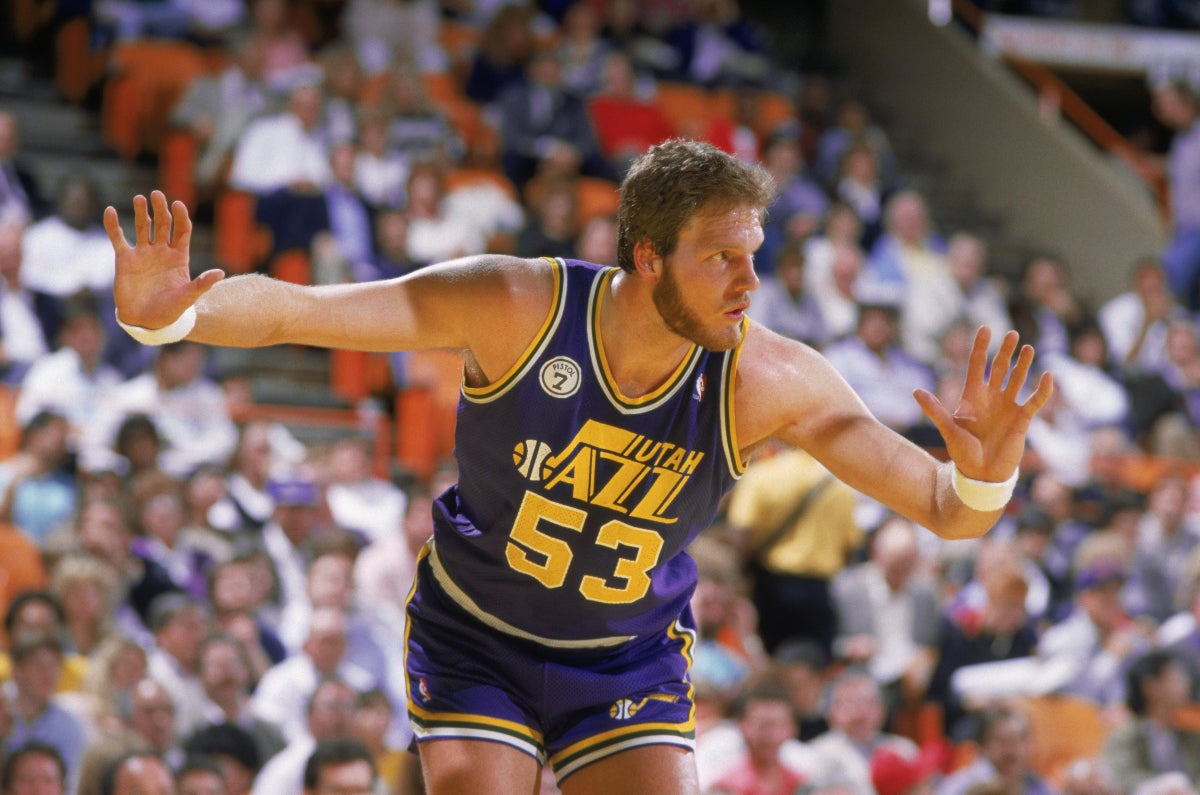 Mark Eaton, con los Jazz