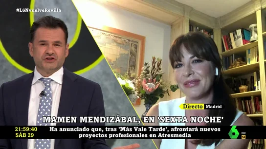 Mamen Mendizábal en laSexta Noche Mamen Mendizábal en laSexta Noche