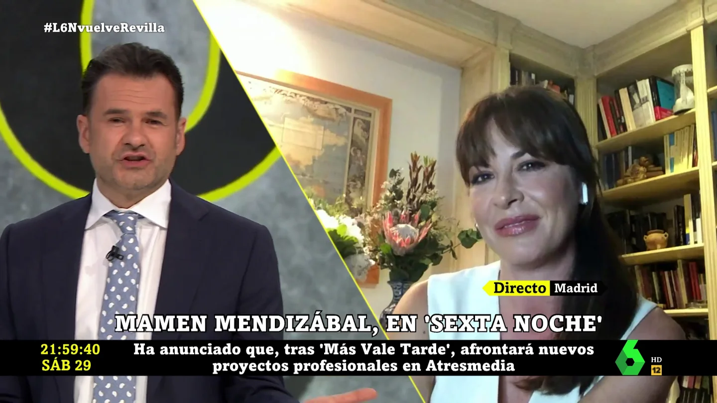 Mamen Mendizábal en laSexta Noche Mamen Mendizábal en laSexta Noche