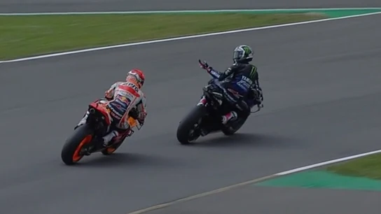 Márquez, siguiendo a Viñales Márquez, siguiendo a Viñales