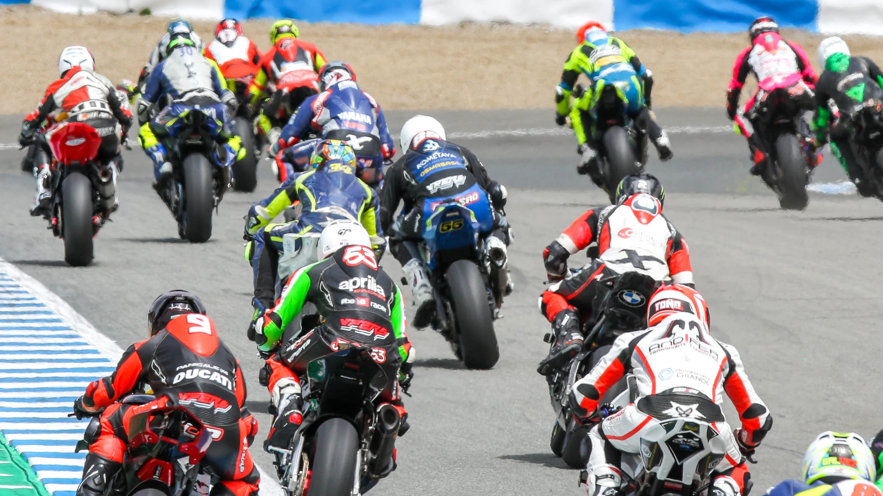 Motos en la pista de Jerez