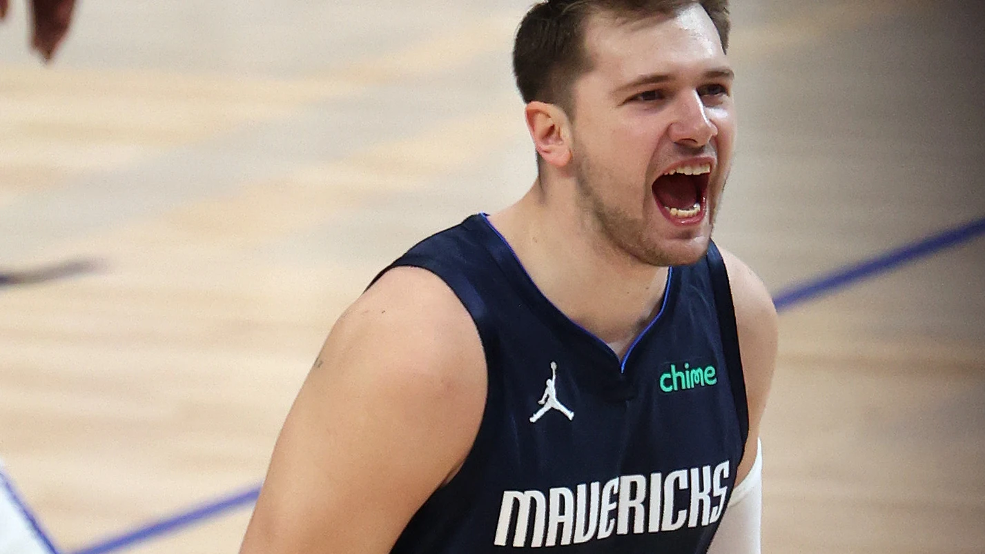 Luka Doncic, con los Mavs