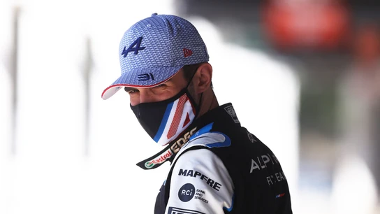 Esteban Ocon, con Alpine Esteban Ocon, con Alpine