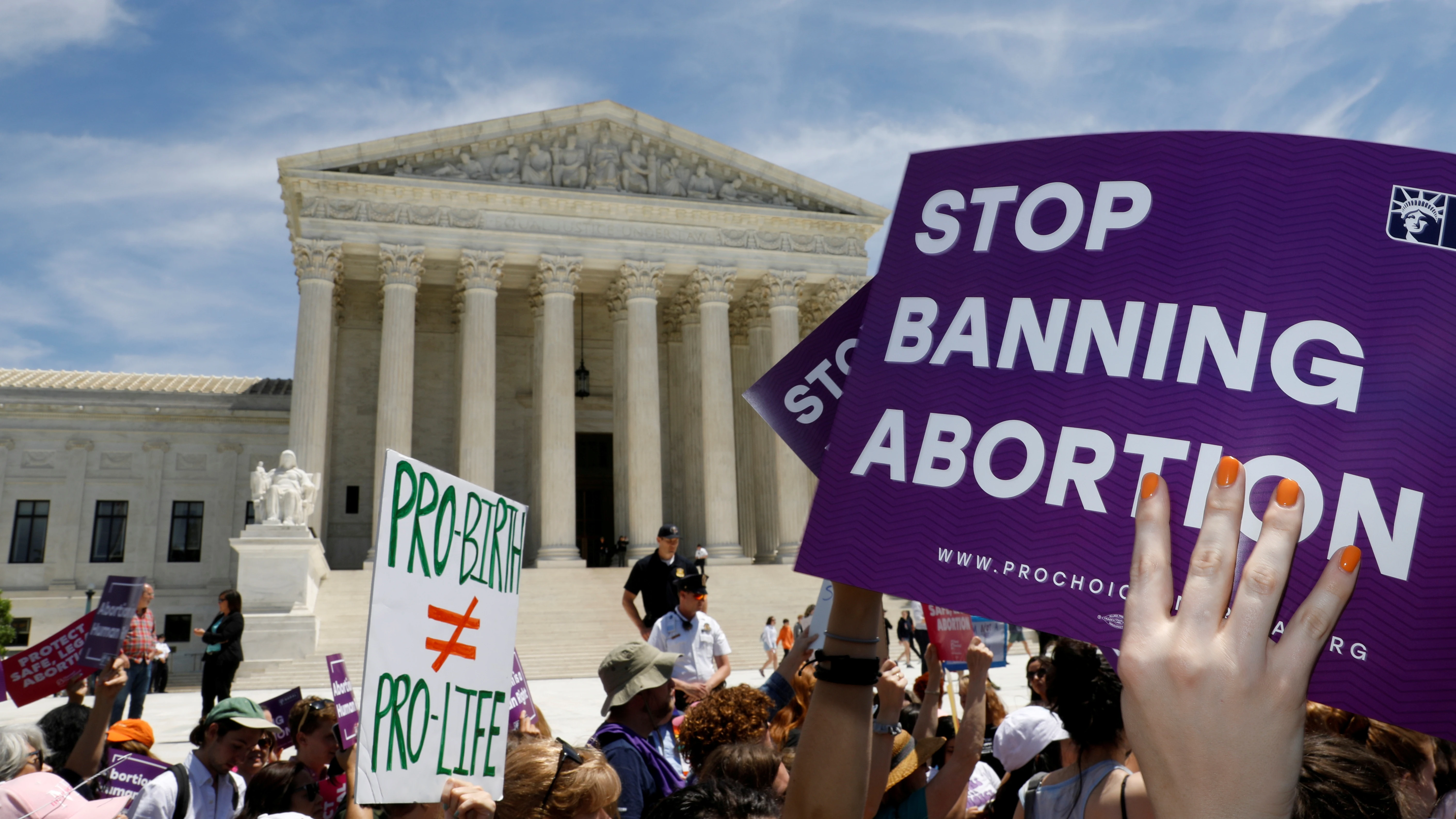 Manifestación por el aborto en Washington