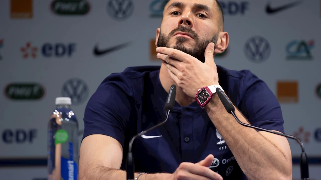 Benzema, en rueda de prensa