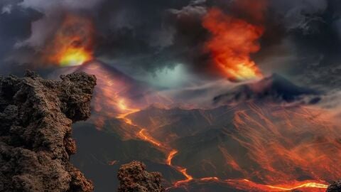Volcanes en erupción