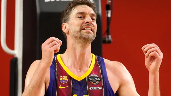 Pau Gasol, con el Barça Pau Gasol, con el Barça