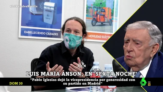 Luis María Anson en laSexta Noche Luis María Anson en laSexta Noche